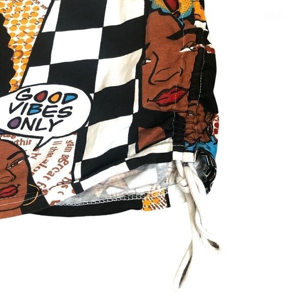 ⭐️ 3 for $30’Melanin Queen On Fire Side Cinch Crop Top - Picture 4 of 5